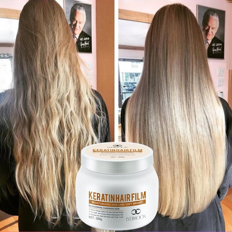 LYDIMOON Premium Keratin Hair Mask 500g Hair Conditioner Hair Treatment For Frizzy Hair Fast And Nourishing Treatment Damaged Dry Hair
